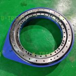 工業(yè)自動(dòng)化轉(zhuǎn)臺上水平安裝的S-II-O-0541直齒回轉(zhuǎn)驅(qū)動(dòng)