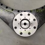 在一種特殊轉(zhuǎn)臺設備上使用的磨齒精密型回轉(zhuǎn)驅(qū)動